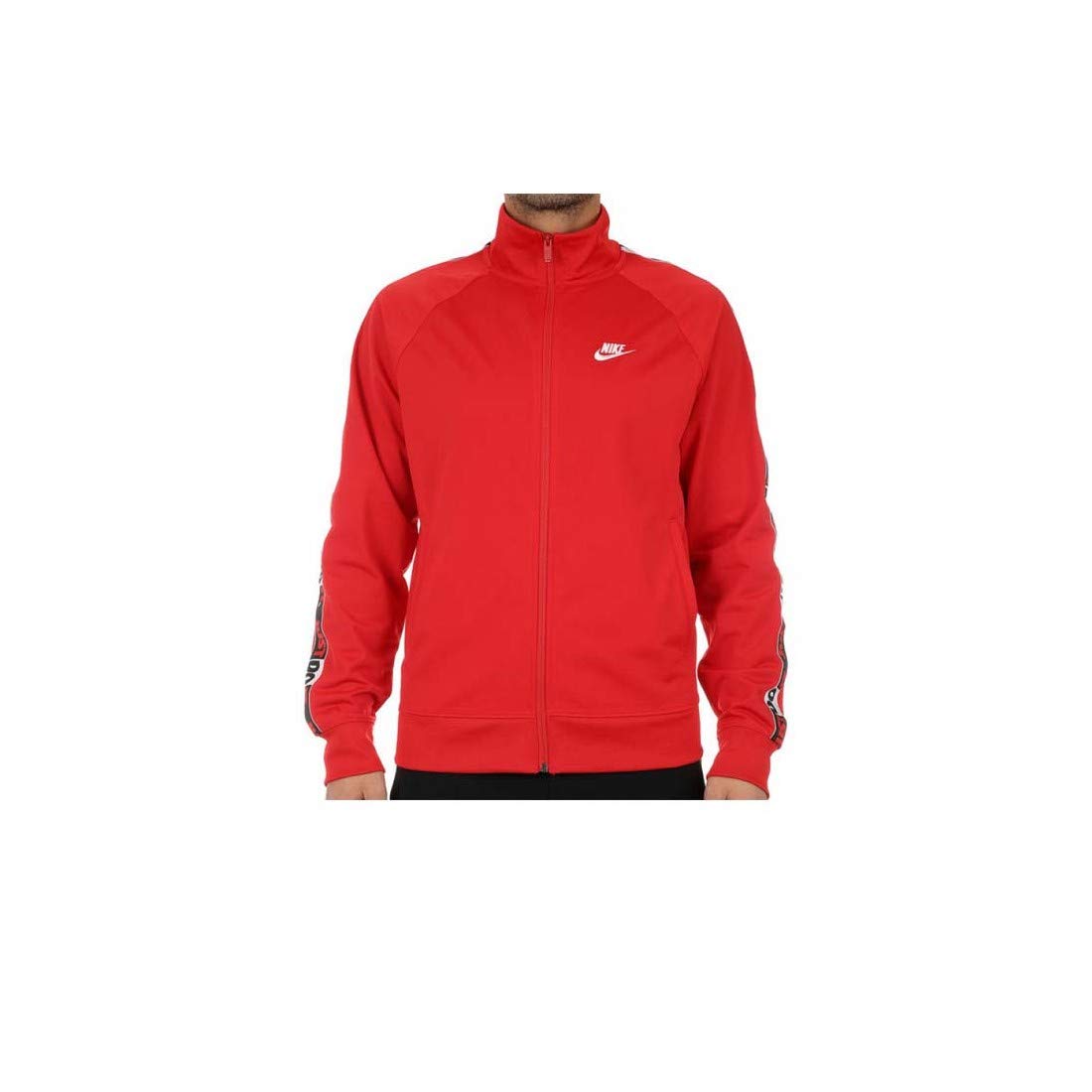 Nike M Nsw Jdi Jkt Pk Tape Sport Jacket - University Red, X-Small
