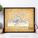 Disneyland Castle - 11x14 Unframed Patent Print - Great Gift for Disney Fan