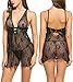 Avidlove Sexy Lingerie for Women Babydoll Set Nightwear Lace Chemises