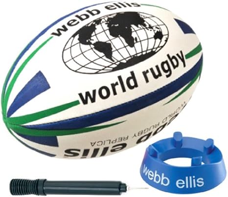 Webb Ellis - Pelota de Rugby (Principiante, tee, Talla 4, Pack de ...