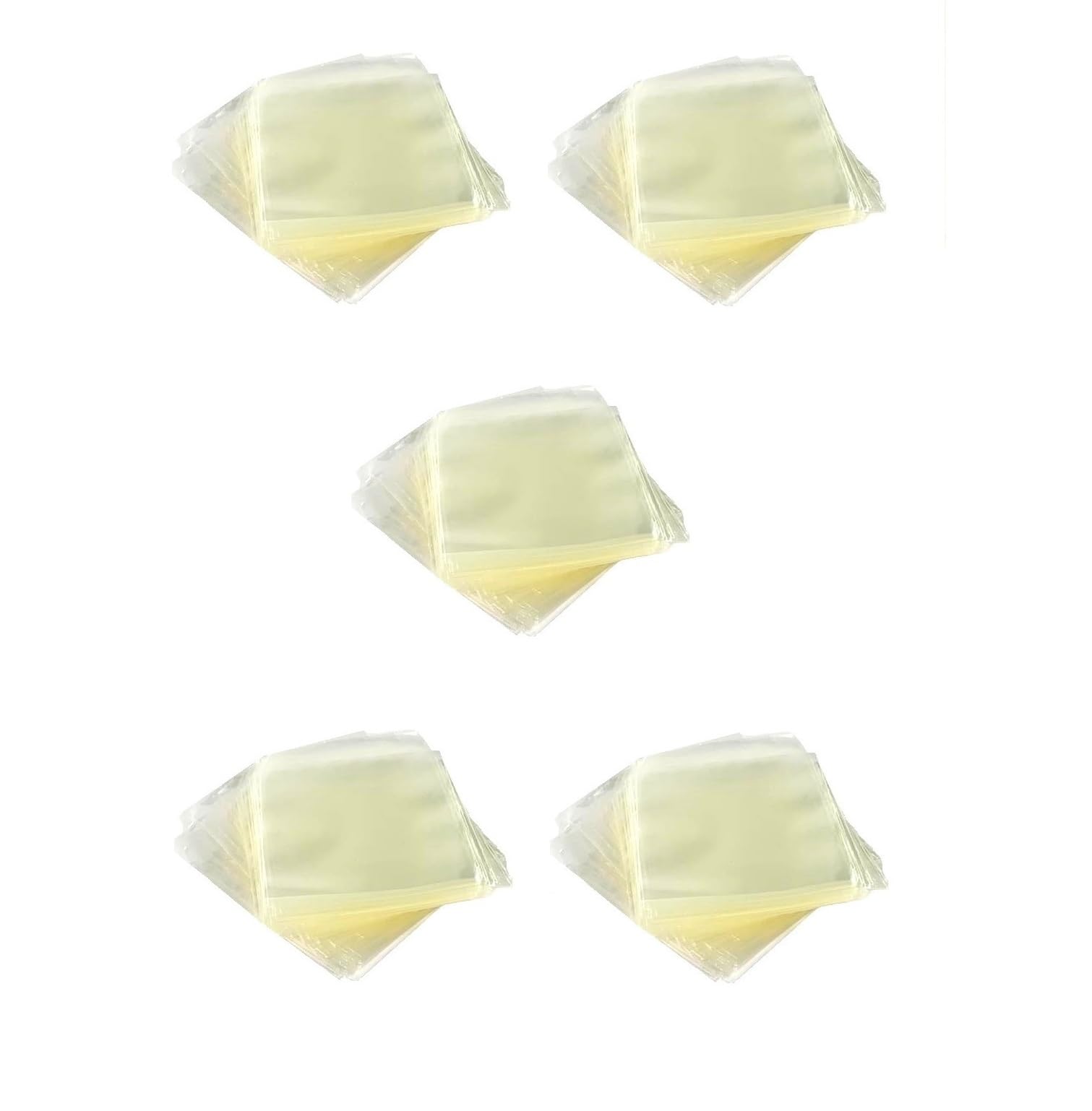 Chance SAS – 500 Universal Clear Sleeves with Flaps for CDs and DVDs