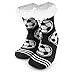 ChalkTalkSPORTS Soccer Slipper Sock | Sherpa Fleece Lined | One Size Fits Most