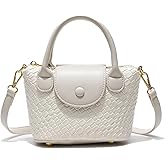 Women's Crocodile Embossed Tote Top Handle Vegan Leather Adjustable Lightweight Elegant Hobo Everyday Party Crossbody Bag