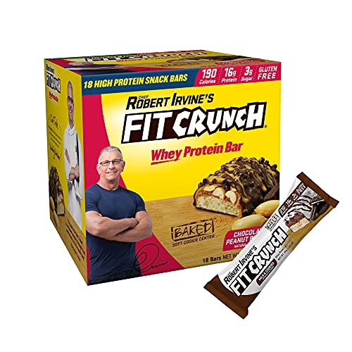 FITCRUNCH Snack Size Protein Bars, Designed by Robert Irvine, World’s