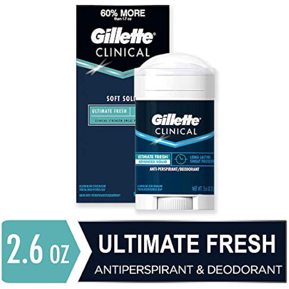 Clinical Antiperspirant Deodorant For Men, Ultimate Fresh Scent