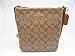Coach F58309 SIGNATURE NORTH/SOUTH CROSSBODY Khaki Saddle
