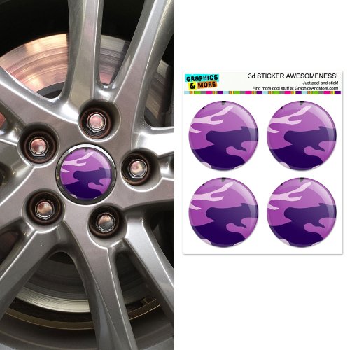 Cap 3D Domed Stickers Badges 