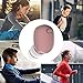 NENRENT S570 Bluetooth Earbud,Smallest Mini Invisible Wireless Bluetooth Earpiece Headset Headphone Earphone with Mic Hands-Free Calls for iPhone Samsung Galaxy LG and Smartphones Rose Gold (1 Piece)