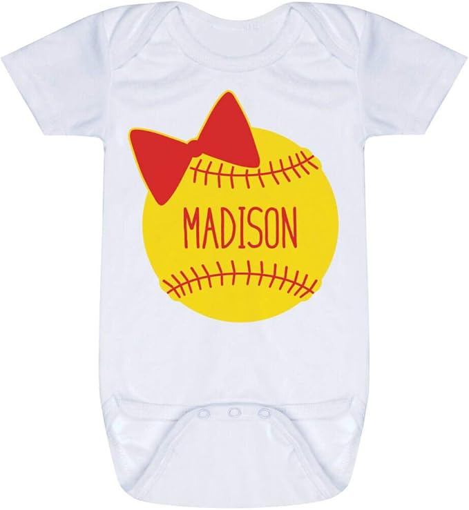 baby girl softball outfit