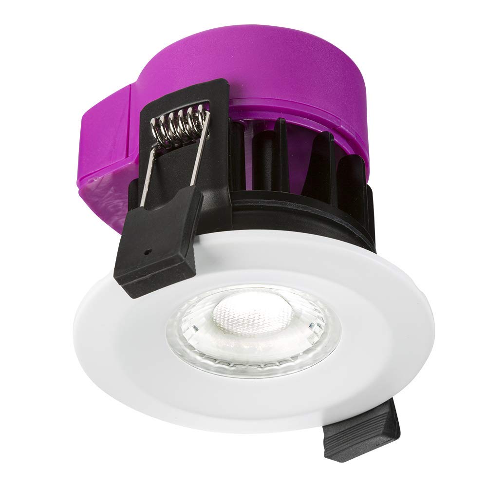 Knightsbridge RW6CCT 6W Fire Rated LED Downlight, Aluminium, 6 W