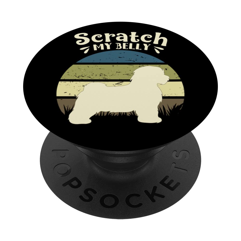 Havanese Dog Breed PopSockets Swappable PopGrip