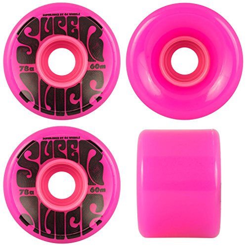 OJ III Skateboard Cruiser Wheels Super Juice Pink 60mm 78A