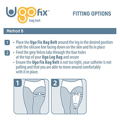 Ugo Fix Bag Strap Urine Drainage Support Strap/Catheter Leg Bag
