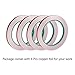 selizo 4 Pack Copper Foil Tape with Conductive Adhesive for EMI Shielding, Paper Circuits, Electrical Repairs, Grounding(1/4inch)