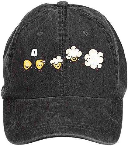 fghjdfcnfd Sungboys Unisex How to Become Popcorns Sports Baseball Hats Caps