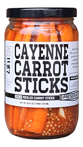 Preservation & co. Cayenne Carrot Sticks, 16 oz Jar