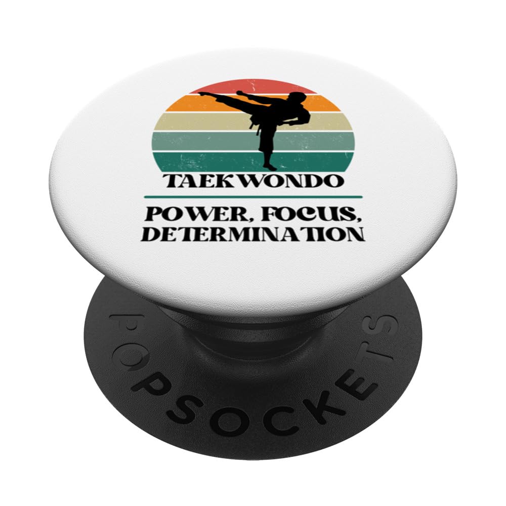 Tae-Kwon-Do Saying Martial Arts Taekwondo PopSockets Swappable PopGrip