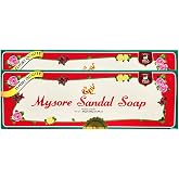 Mysore Sandalwood Soap 150gm - 6 ps (Pack of 2)
