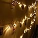 36ft 100 LED Battery Operated String Lights with Auto-Timer for Outdoor Garden Patio Lawn Party (IP65 Waterproof, 8 Modes, 120 Hours of Lighting, Warm White)