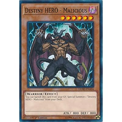 Yu-Gi-Oh! - Destiny Hero - Malicious - LEHD-ENA04 - Jamaica | Ubuy
