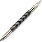 WHLLING 1/16&Prime;Dual Head Nail Setter and 3/16&Prime;Center Punch, 3500 PSI Striking Force Counter Punch Spring Nail Set