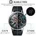 CAVN 4-Pack Screen Protectors Compatible with Samsung Galaxy Watch 46 mm Tempered Glass Waterproof Screen Cover Saver Compatible with Samsung Galaxy Smartwatch 46mm Smartwatch