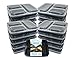 GOODLIFE Products [20 Pack] 3 Compartment Meal Prep Containers BPA Free Portion Control Bento Boxes (20pack, 3 compartment)