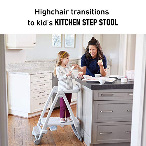 Graco EveryStep 7 in 1 High Chair Converts to Step Stool for Kids