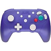 Retro Fighters BattlerGC Wireless Controller - Gamecube, Game Boy Player, Switch &amp; PC Compatible (Blue/Purple)