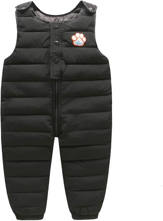 baby snow bib overalls