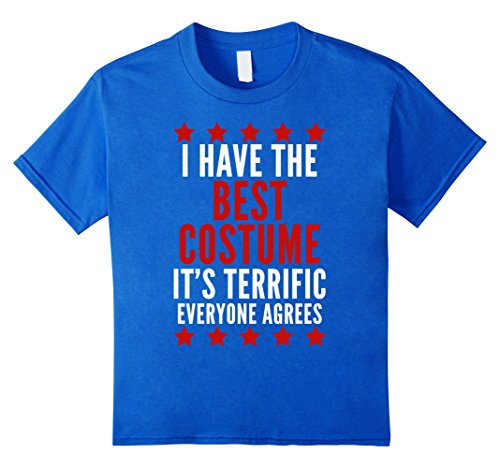 I Have The Best Costume T-Shirt Funny Trump Halloween Tee