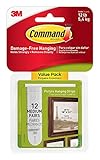 Command Medium Picture-Hanging Strips, 24-Picture