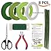 Floral Arrangement Kit,10 PCS Boutonniere Supplies Come with Green Floral Tape, Floral 26 & 22 Guage Stem Wire, Floral Wire Cutter, Shear for Men and Women Floral Design Lovers primary