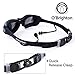 O'Brighton Swimming Goggle With Earplug + Swimming Cap Waterproof + Convenient Store UV Protection Swimming Equipment Comfortable for Adult Men Women Black