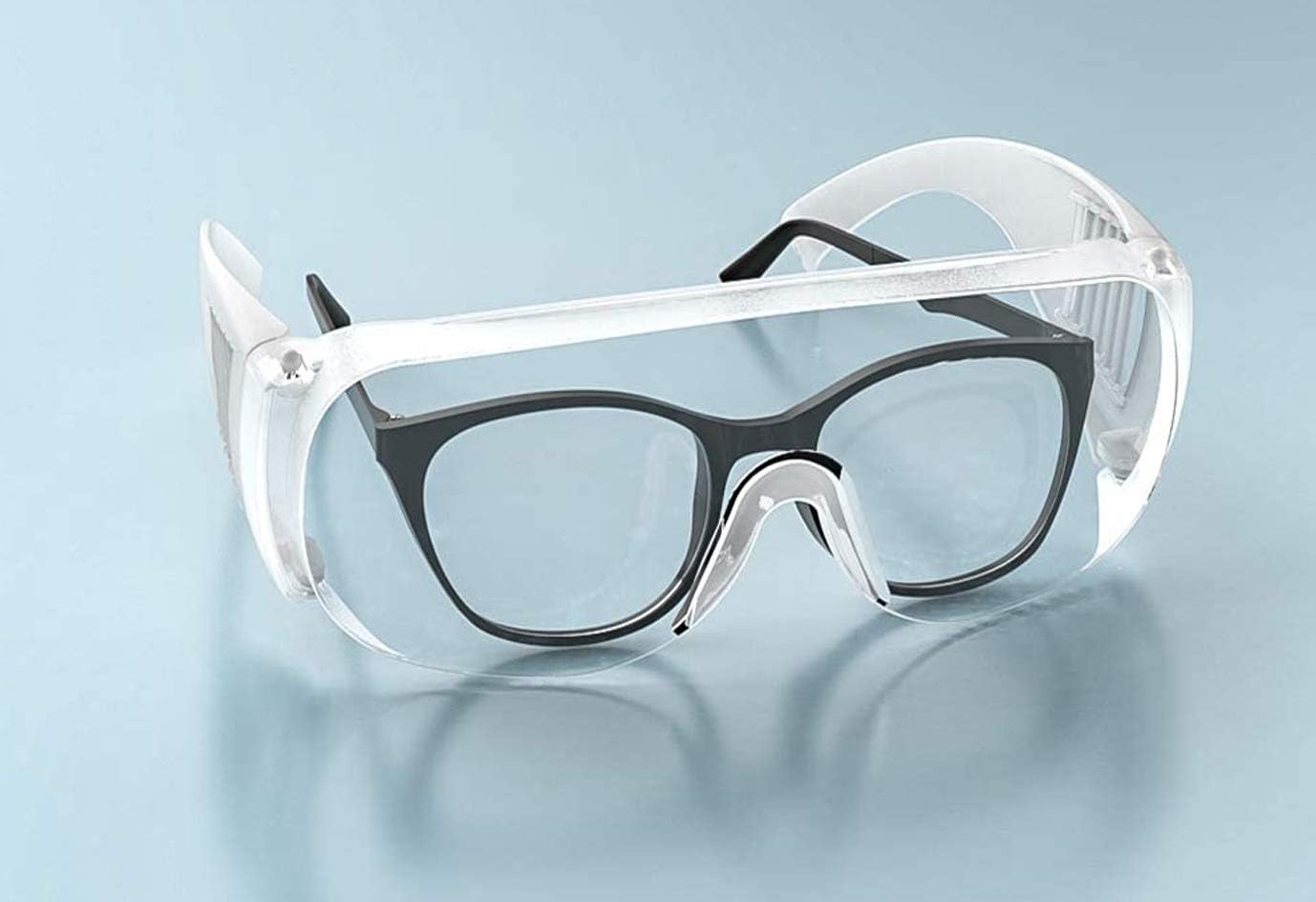 Trasparente KARP 7006B Occhiali Protettivi AntiGraffio da Lavoro con  Stecche Attrezzature per sicurezza sul lavoro urban-earth.co.uk