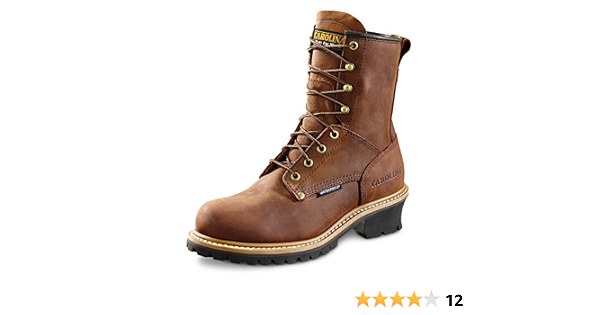 Amazon.com: Botas de leñador impermeables para hombre, 8.0 in, cobre :  Ropa, Zapatos y Joyería