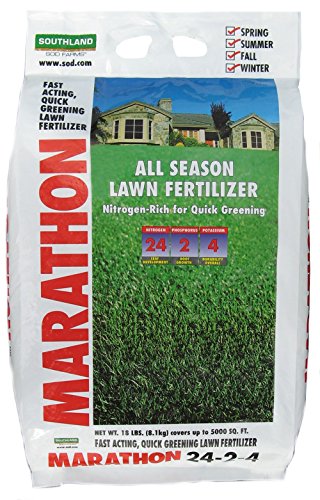 Marathon 24-2-4 All Season Fertilizer Bag, 18 lb