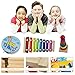 CACA Kids Musical Instrument Gift Set, ASTM Certified and FDA Approved Toddler Musical Toys, Kids Mini Band Musical Instruments Rhythm Xylophone Set for Percussion Toy