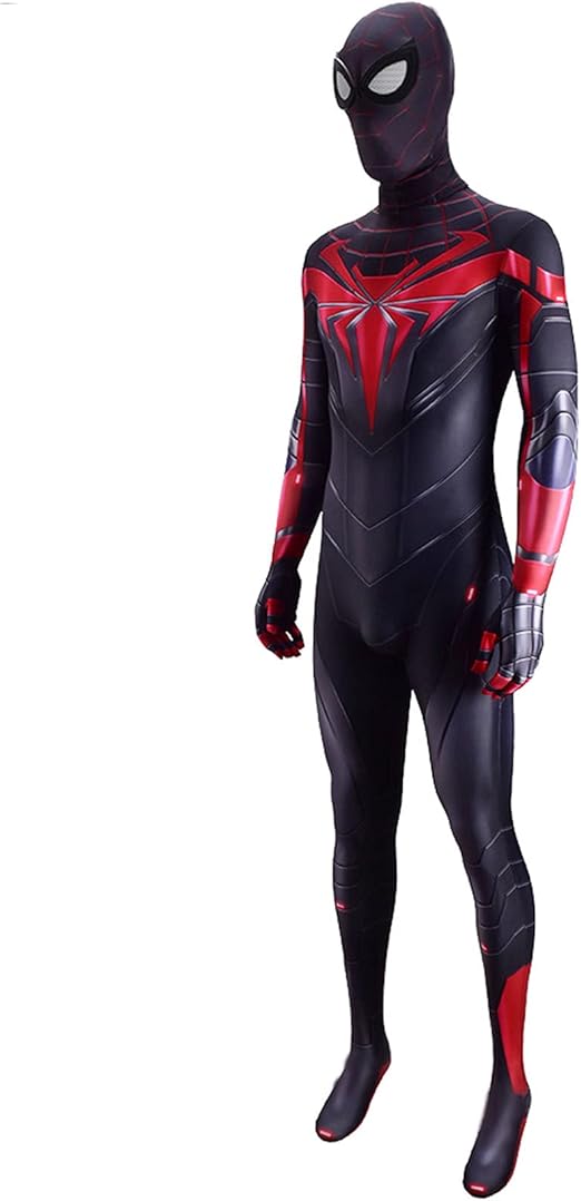 black spider man dress