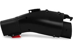 TOKREAL Tsl to J1772 Charging Adapte[Security Check ], Max 48 Amp & 250V - Compatible with Tsl High Powered Connectors, Destination Chargers, and Mobile Connectors (Black)