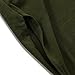HUSKARY Women's Summer Casual Sleeveless V Neck Strappy Split Loose Dress Beach Cover Up Long Cami Maxi Dresses with Pocket Army Green