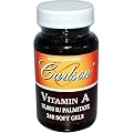 Carlson Labs, Vitamin A, 15,000 IU Palmitate, 240 Softgels - 2pc