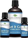 Let It Go Synergy Essential Oil Blend. 10 ml. 100% Pure, Undiluted, Therapeutic Grade. (Blend of: Tangerine, Orange, Ylang Ylang, Patchouli and Blue Tansy)