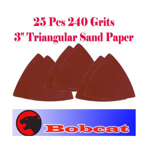 Buy Pack 25 Sandpaper 240 Grits Sand Paper Finger Detail w/ loop
