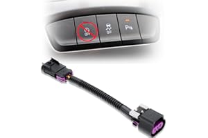 NJSBYL Auto Start Stop Eliminator for 2018 Chevy Traverse/Equinox, 2016-2018 Cruze, 2016-2018 Malibu, 2016-2018 Impala - Disable Auto Stop Engine Auto Shutoff by Default- Plug Play Error Free Bypass
