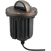 Kichler 15499CBR Transitional One Light In-Ground in Brass Finish, 4.25 inches