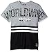 Southpole Men's Short Sleeve Tee with Word Wide Theme