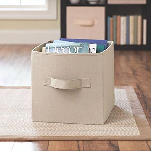 Better Homes and Gardens Collapsible Fabric Storage Cube - Tan