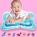 YOMOZONE Tummy Time Mat Baby Toy Water Play Mat, Infant Toy Inflatable Play Mat Toddlers Fun Play Activity Center, Perfect Leakproof BPA Free Floating Toys for 3 6 9 Months Newborn Boy Girl Gift
