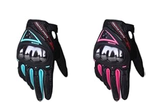 Scoyco Woman Motorcycle Gloves Touch Screen Armor Breathable Female Glove Anti-Skid MBX/MTB/ATV Sport Pink Dirt Bike Gloves